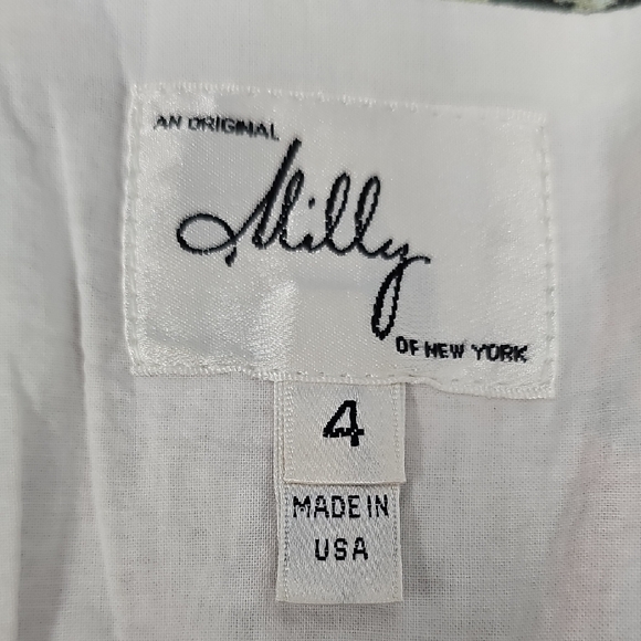 Floral Multicolor Spagthetti Strap Dress by Milly‎ of New York Size 4. - Picture 9 of 10